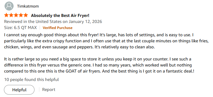 Best Air Fryers 2026: The Ultimate Aesthetic Breakfast Recap 7 Capture3 kitchenrecaps.com