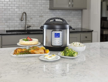 Instant Pot Duo Plus 9-in-1 Multicooker, Pressure Cooker, Slow Cook, Rice Maker, Steamer, Sauté, Yogurt, Warmer & Sterilizer, Includes App with Over 800 Recipes, Stainless Steel, 6 Quarts